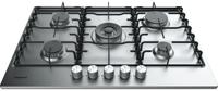 Hotpoint SI4854HIX Single Electric Oven + PPH75PDFIX 5 Burner Gas Hob ( Oven and Hob Pack ) Stainless steel