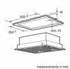 Bosch Serie | 4 DHL555BLGB  53cm Canopy cooker Hood Silver Metallic