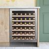 Caple WI6142 Undercounter Single Zone Wine Cooler Stainless steel