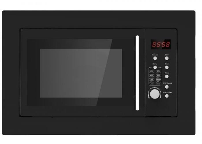 Teknix BIM20DBL 800W 20-Litres Built-in Microwave Black