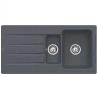 Franke Villeroy & Boch Architectura AHK 651 1.5 Bowl Ceramic ( Water damaged packaging ) ( AHK651 ) Inset Sink Graphite Grey