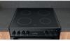 Hotpoint HDM67V92HCB 60cm Double Oven & Ceramic Hob 77-Litre Freestanding Electric Cooker Black