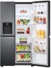 LG GSLV70MCTF  NatureFRESH™ Plumbed-In 635-Litre American Style Fridge Freezer Matte Black