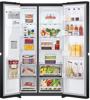 LG GSLV70MCTF  NatureFRESH™ Plumbed-In 635-Litre American Style Fridge Freezer Matte Black