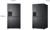 LG GSLV70MCTF  NatureFRESH™ Plumbed-In 635-Litre American Style Fridge Freezer Matte Black