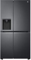LG GSLV70MCTF NatureFRESH™ Plumbed-In 635-Litre American Style Fridge Freezer Matte Black
