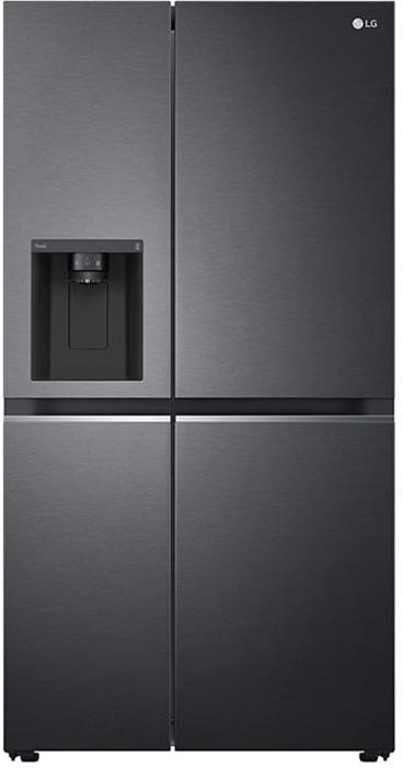 LG GSLV70MCTF  NatureFRESH™ Plumbed-In 635-Litre American Style Fridge Freezer Matte Black