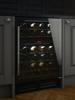 CATA UBWC600BK.1 60cm Dual Zone 46 Bottles Wine Cooler Black