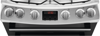 Zanussi ZCG63260XE 60cm Electric Grill 4 x Gas Burner Hob Freestanding Gas Cooker Stainless steel