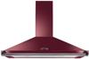 Rangemaster CLAHDC90CY/C 90 Classic Chimney 90cm 92830 Hood Cranberry ( Chrome Trim )