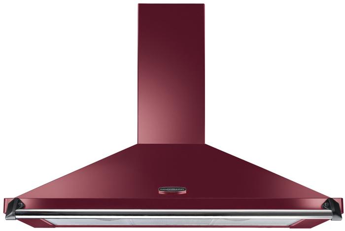 Rangemaster CLAHDC90CY/C 90 Classic Chimney 90cm 92830 Hood Cranberry ( Chrome Trim )