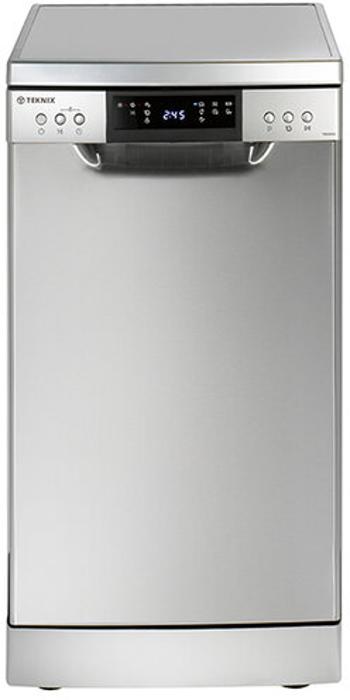 Teknix TFD455S 45cm 9 Place settings Slimline Freestanding Dishwasher Stainless steel