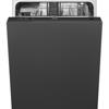 Smeg DI12E1 Integrated Dishwasher Stainless steel