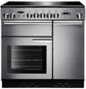Rangemaster PROP90EISS/C Professional+ 90 ( 85850 ) Induction Range Cooker Stainless Steel ( Chrome Trim )