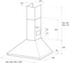 Rangemaster CLAHDC100BC/ 100 Classic Chimney ( 95690 ) Hood Black