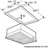 NEFF D5655X1GB N 30 Canopy cooker hood 53 cm Hood Silver Metallic