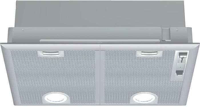 NEFF D5655X1GB N 30 Canopy cooker hood 53 cm Hood Silver Metallic