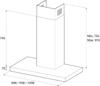 Rangemaster UNBHDS110IV 110 Flat Hood Ivory