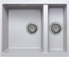 Prima CPR354 GRANITE 1.5 BOWL Undermount Sink White
