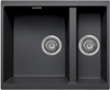 Prima CPR353 GRANITE 1.5 BOWL Undermount Sink Black