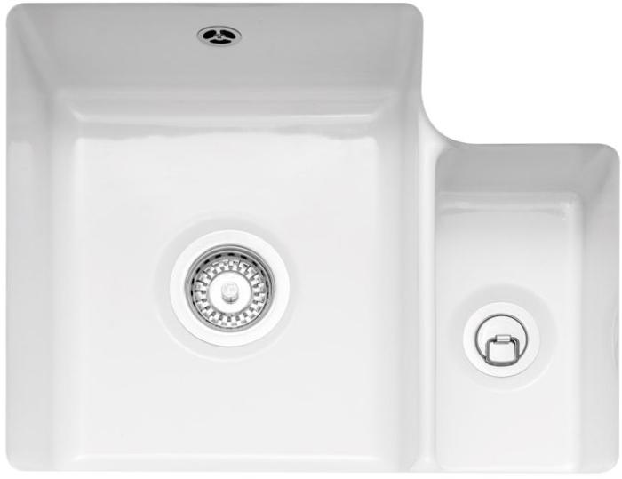 Caple ETT150U Ettra 150 1.5 Bowl Undermount Sink White