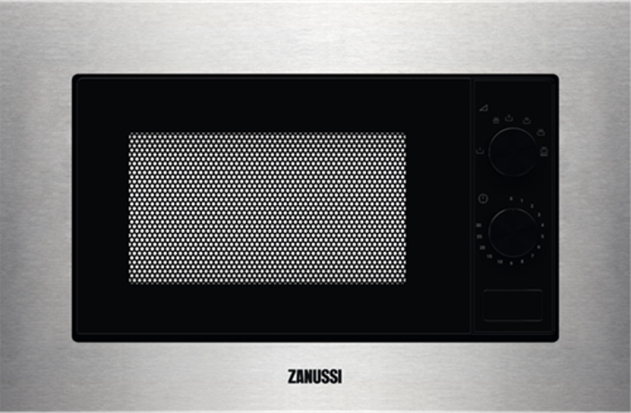 Zanussi ZMSN5SX Built In Microwave + ZOHHC0X2 Fancooker Oven ( Built-In Combi Pack ) Stainless steel