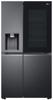 LG InstaView™ ThinQ™ GSXV90MCAE 635-Litre American Style Fridge Freezer Matte Black