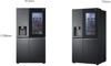 LG InstaView™ ThinQ™ GSXV90MCAE 635-Litre American Style Fridge Freezer Matte Black