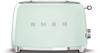 Smeg TSF01PGUK 50's Style 2x2 Toaster Pastel Green