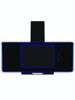 CATA UBAHALO9 90cm Angled Glass (with LED Halo) Hood Black
