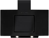 CDA EVA90BL 90cm Angled chimney extractor Hood Black