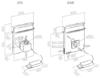 Elica Pandora Downdraft IX/F/90 90cm Recycle Hood Inox