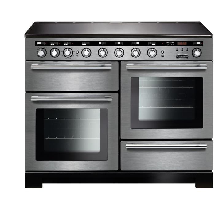 Rangemaster EDL110EISS/C Encore Deluxe 110 ( 117410 ) Induction Range Cooker Stainless Steel ( Chrome Trim )