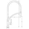 Carysil HS925 Single Lever Mixer ( HS925B ) Tap Brushed Steel