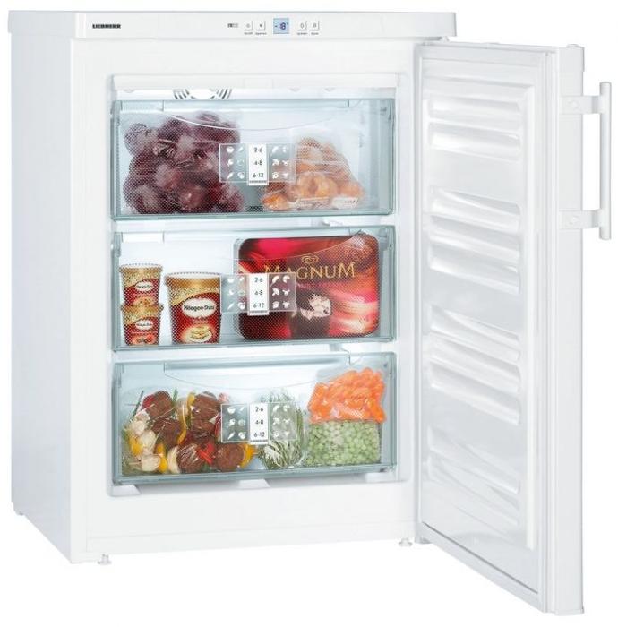 Liebherr GNP1066 Premium NoFrost Table top  99-Litre Freestanding Freezer White