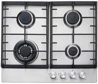 Teknix SCGH61X 60cm 4 x Burner Gas Hob Stainless steel