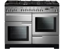 Rangemaster PDL110DFFSS/C 97510 Professional DL 110 Dual Fuel Range Cooker Stainless Steel ( Chrome Trim )