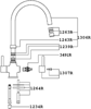 San Marco Taps Davenport Swan Neck Monobloc Tap Chrome