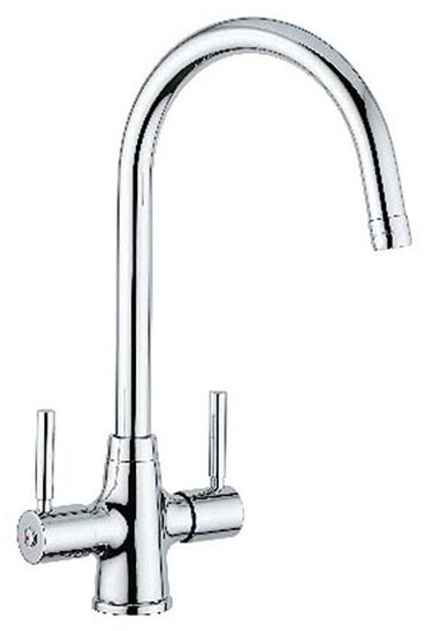 San Marco Taps Davenport Swan Neck Monobloc Tap Chrome