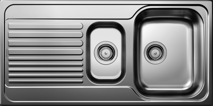 Blanco TIPO II 6 S CNS NF  100cm 1.5 Bowl Inset Sink Stainless steel