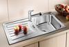 Blanco PLUS 45S ( 220536 ) 1 Bowl Inset Sink Brushed Steel