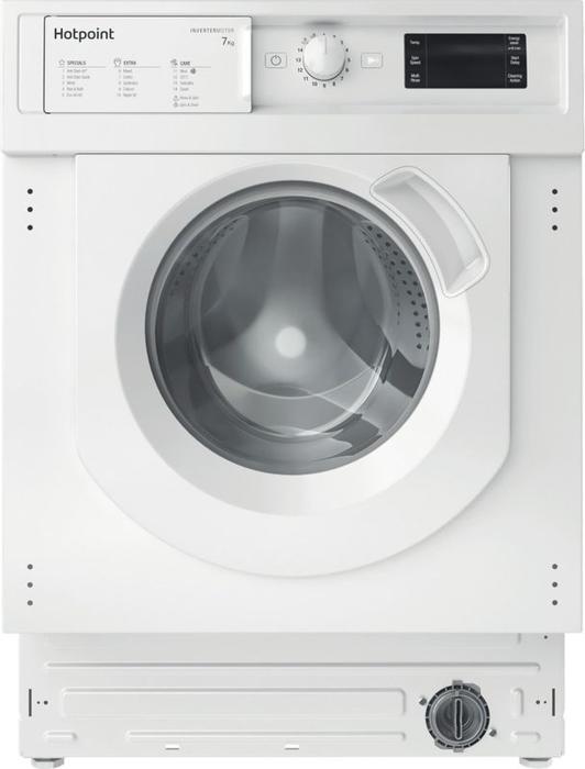 Hotpoint BI WMHG 71484 UK N 1400spin 7kg ( BIWMHG71484UKN ) Integrated Washing Machine White