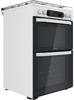 Hotpoint HDM67G0CCW/UK Freestanding Gas Cooker White