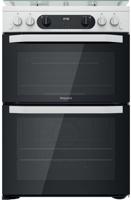 Hotpoint HDM67G0CCW/UK Freestanding Gas Cooker White