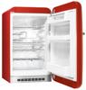 Smeg FAB10HRR 50s Retro Style (With Icebox) Freestanding Fridge Red