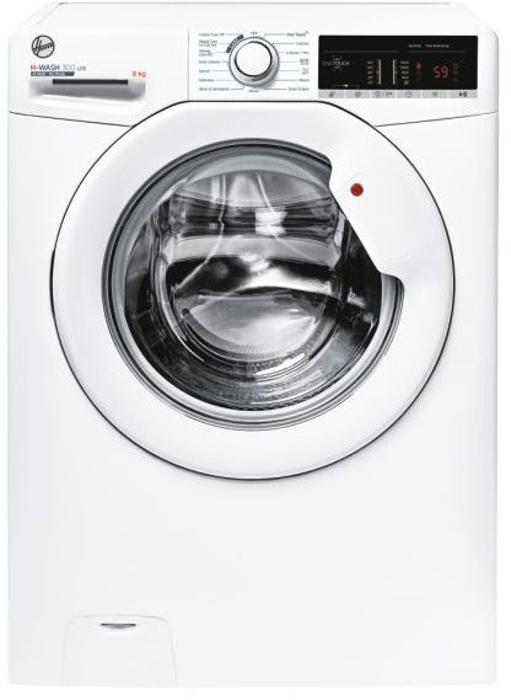 Hoover H3W48TE washer + HLEC8DE Dryer Freestanding Washing Machine and Dryer White
