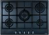 CDA HG7250BL 5 Burners Cast iron pan supports Gas Hob Black
