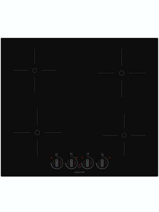 CATA IND60KC 60cm Knob Control Induction Hob Black