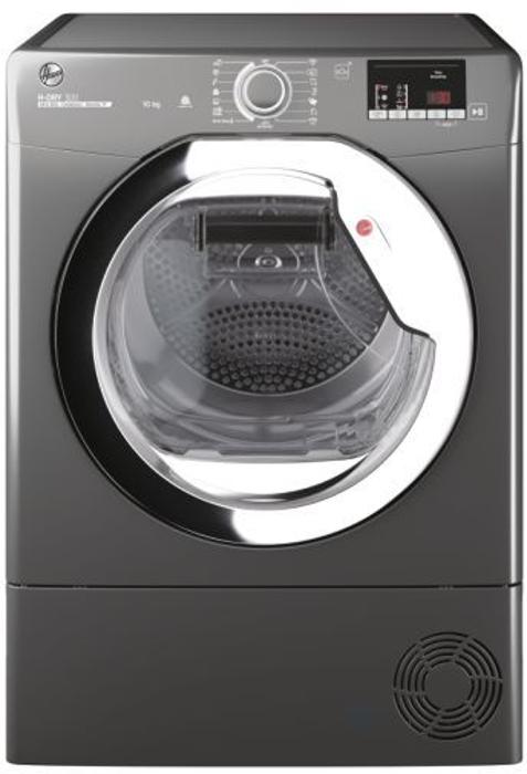 Hoover HLEC10DCER-80 10kg H-DRY 300 Condenser Freestanding Dryer Graphite