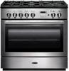 Rangemaster PROP90FXDFFSS/C Professional+ FX 90 Dual Fuel 89060 Dual Fuel Range Cooker Stainless Steel ( Chrome Trim )